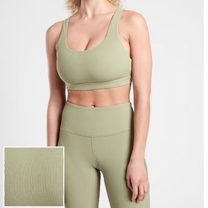 Athleta Exhale Rib Bra D-DD